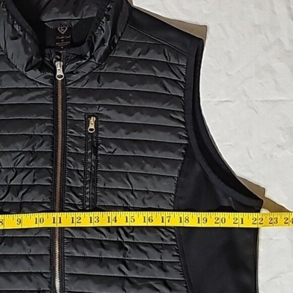 Concealed Casual by GWG Size XL Black Primitive Puffer Concealed Carry Vest Used - Picture 15 of 16